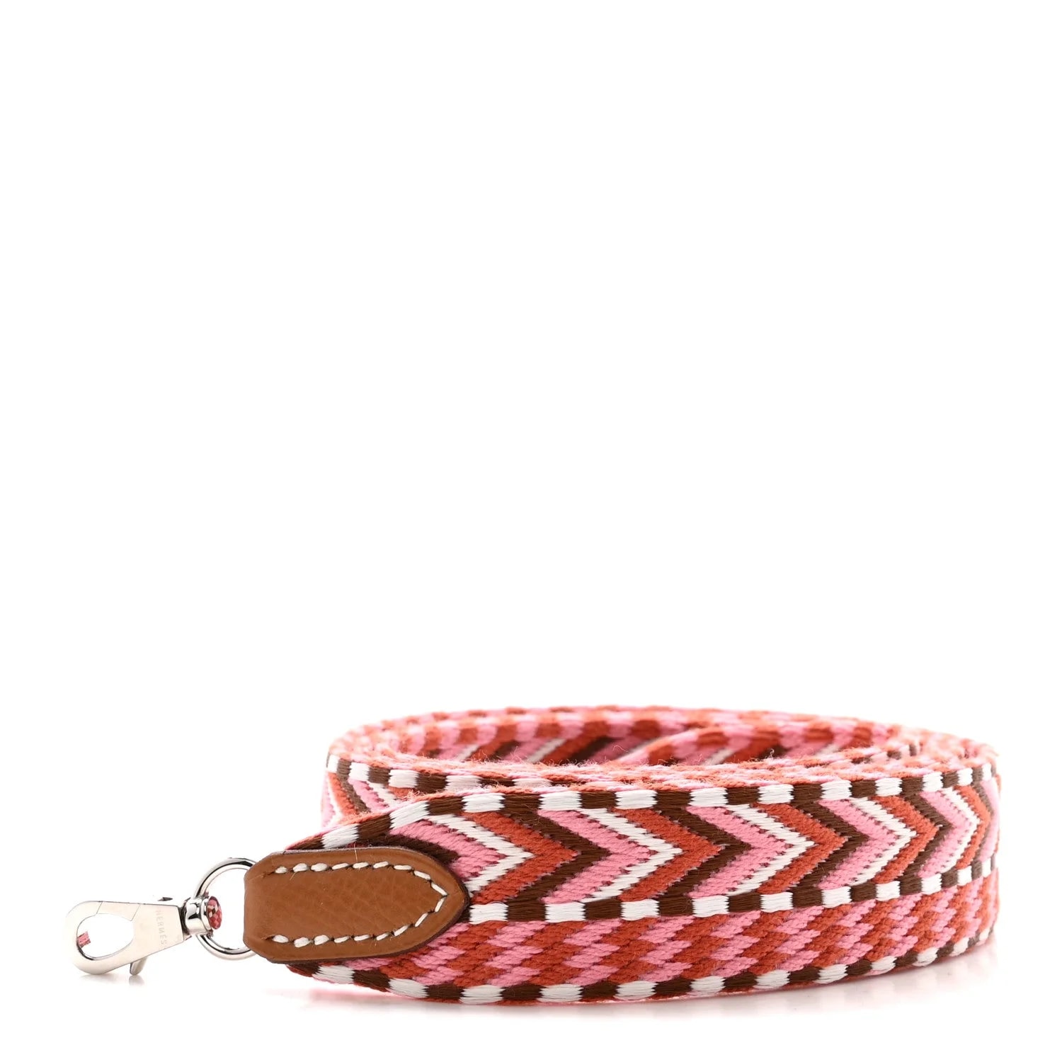Hermès — 25mm Sangle Allegro Shoulder Strap Confetti White Gold — Accessory — resale