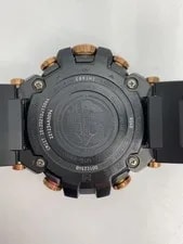 Casio Solar G Shock Analog Rubber ORN BLK From Japan 3