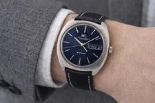 IWC — IWC Electronic 12j Tuning Fork Day Date 37mm Steel Caliber 160 — Watch — resale