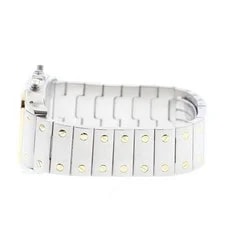 Cartier Santos Galbe LM Chronoreflex 29mm SS White #C2758 2