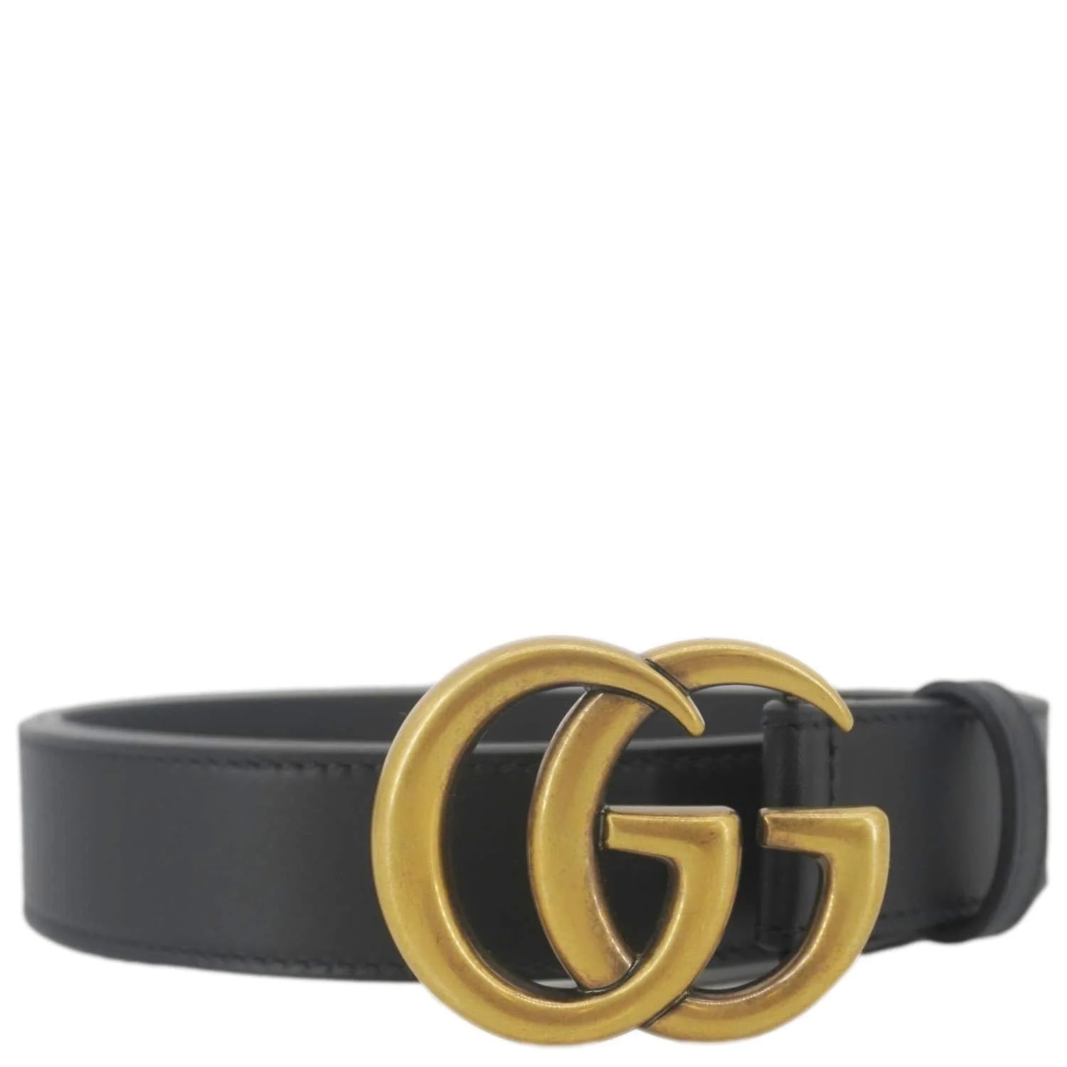 Gucci — Gucci GG Buckle Marmont Thin Belt Size 90.36 414516 — Accessory — resale