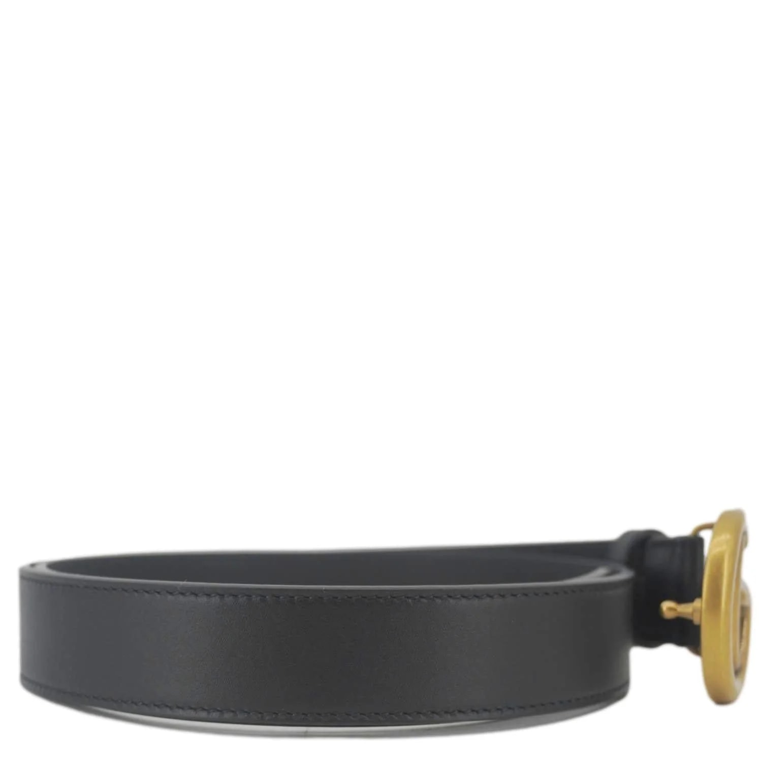 Gucci GG Buckle Marmont Thin Belt Size 90.36 414516 4