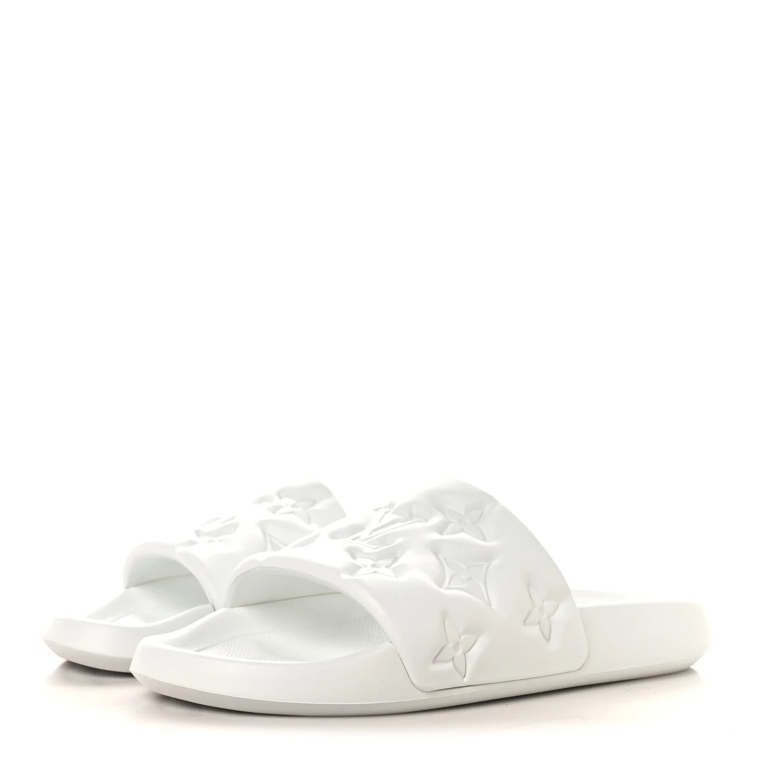 Embossed Waterfront Mules 11 4