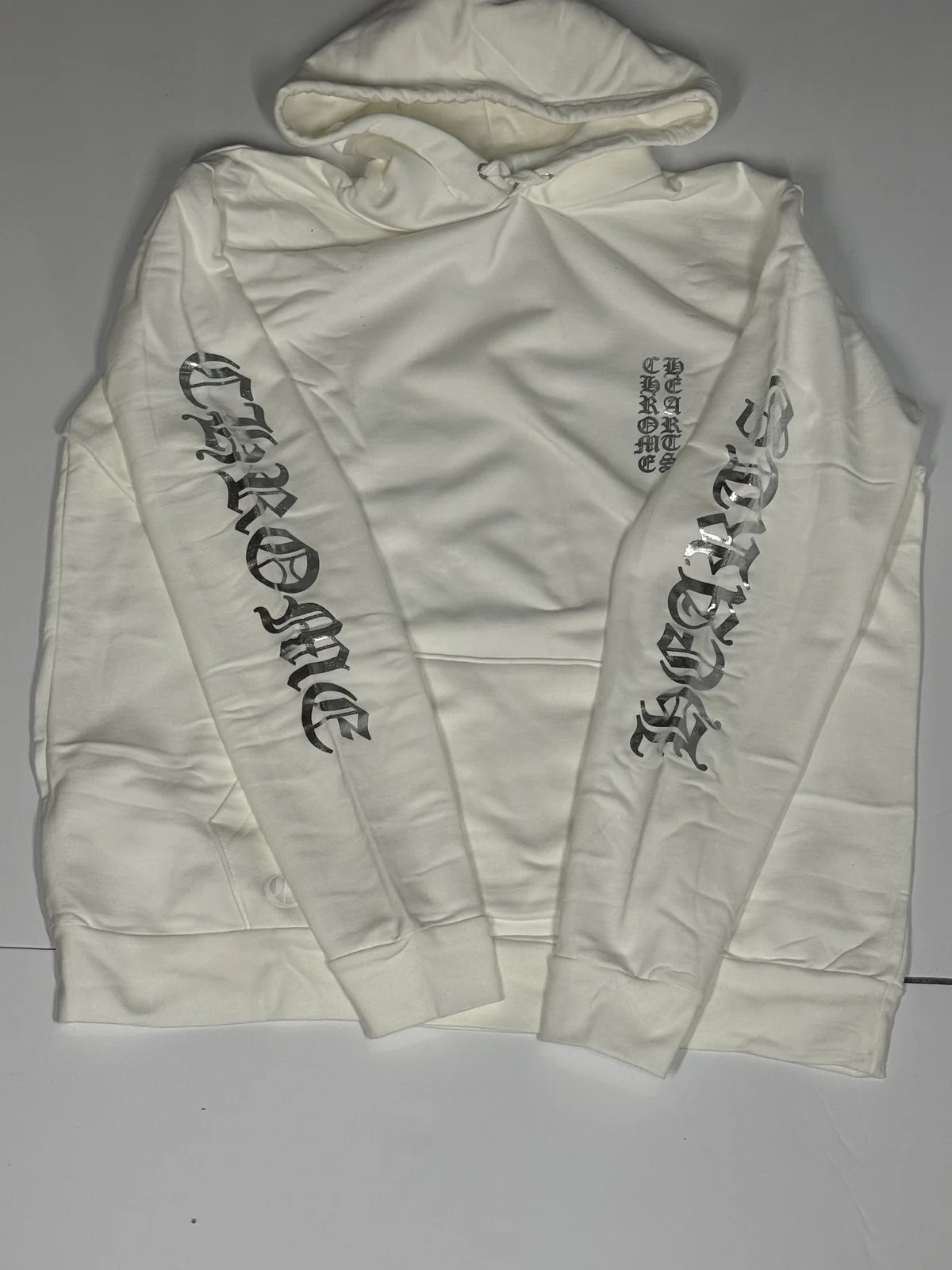 Chrome Hearts — Hearts “Foil Print” Hoodie — streetwear — resale
