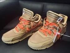 Off-White — Off-White × Air Max 90 'Desert Ore' — Sneaker — resale