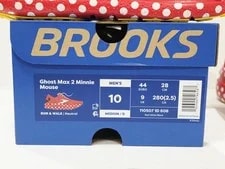 Brooks Ghost Max 2 Minnie Mouse RunDisney 2025 Polka ’s 10 Medium D New 2