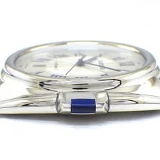 Cartier Cle WSCL0007 Silver Guilloche Dial Roman Index SS Automatic 2