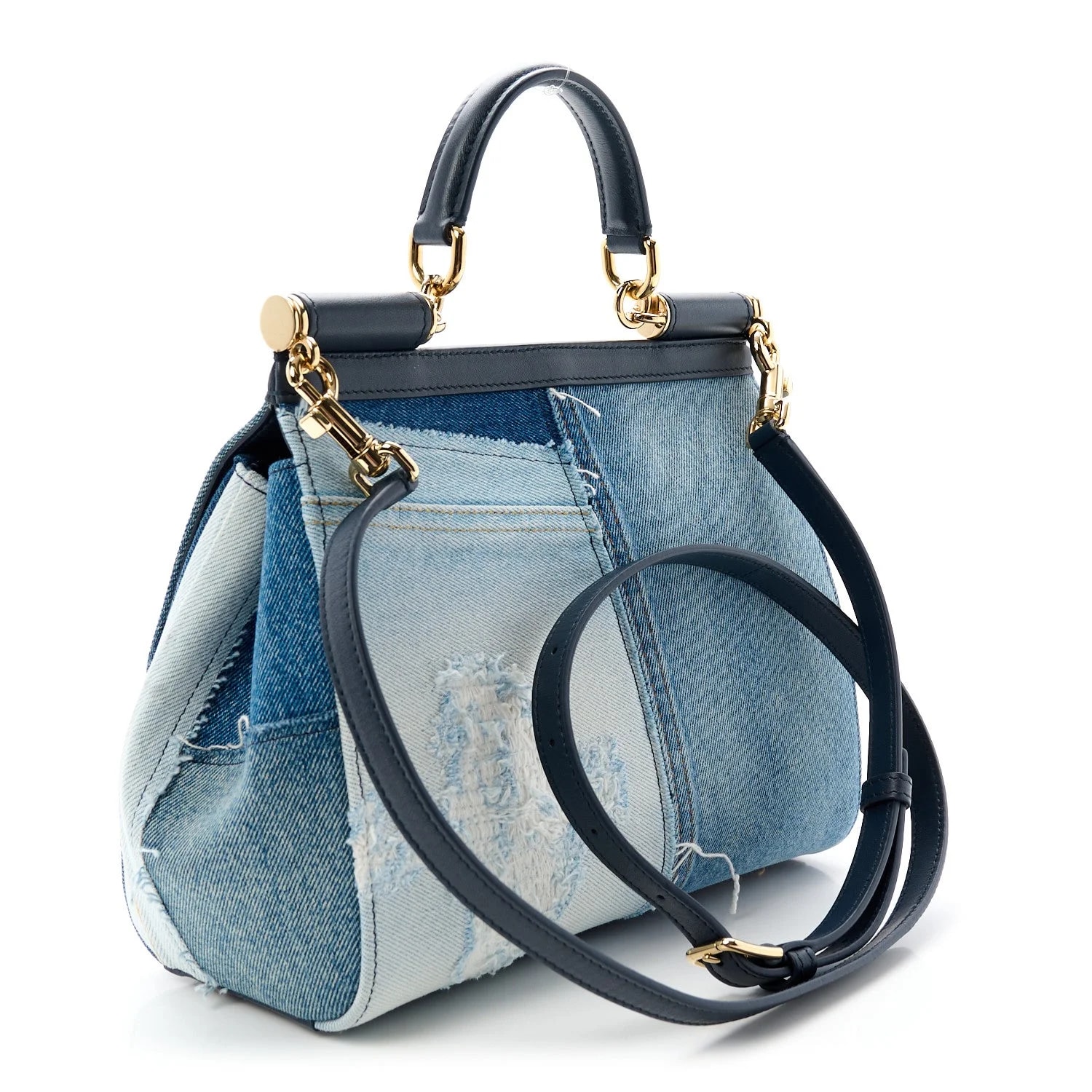 Patchwork Medium Miss Sicily Satchel 3