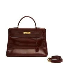 Hermès — Hermès 1975s Sac Kelly 35 Bandouliere H Strap Hermes — Handbag — resale