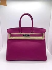 Hermès — Hermes Birkin 35 Pourpre PHW Hardware France — Handbag — resale