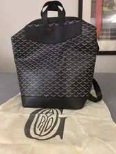 Goyard — Goyard Monogram Backpack Zip Closure Pocket Adjustable Strap Dust — Handbag — resale