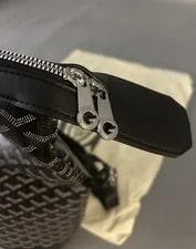 Goyard Monogram Backpack Zip Closure Pocket Adjustable Strap Dust 4