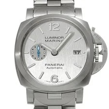 Panerai — Panerai Luminor Marina 42mm PAM00977 Silver Stainless Steel Automatic #W1515 — Watch — resale