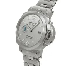 Panerai Luminor Marina 42mm PAM00977 Silver Stainless Steel Automatic #W1515 3