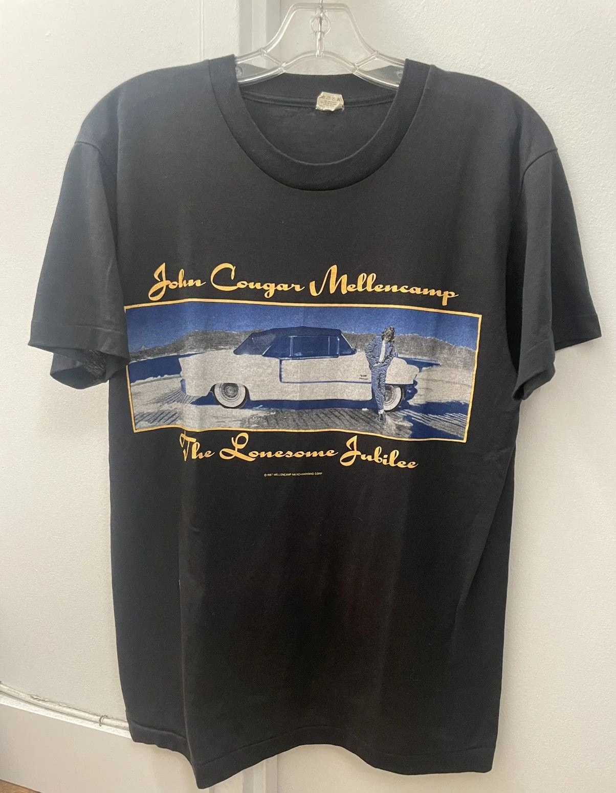 1987 John Cougar Mellencamp T-Shirt — streetwear — resale