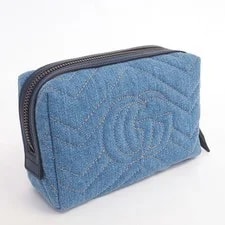 Gucci Double G Flower Embroidery GG Marmont 476165 520981 Cosmetic 2