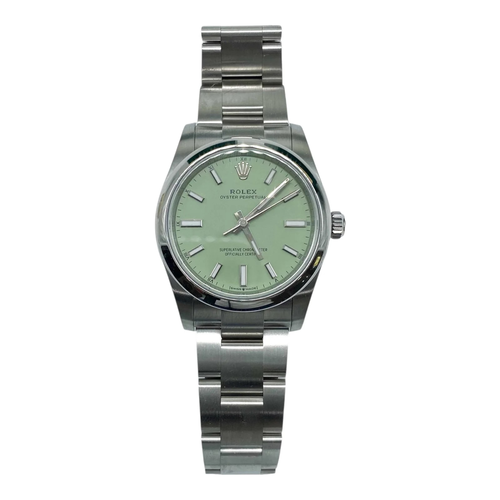 Rolex Pistachio Oyster Perpetual 34mm 3