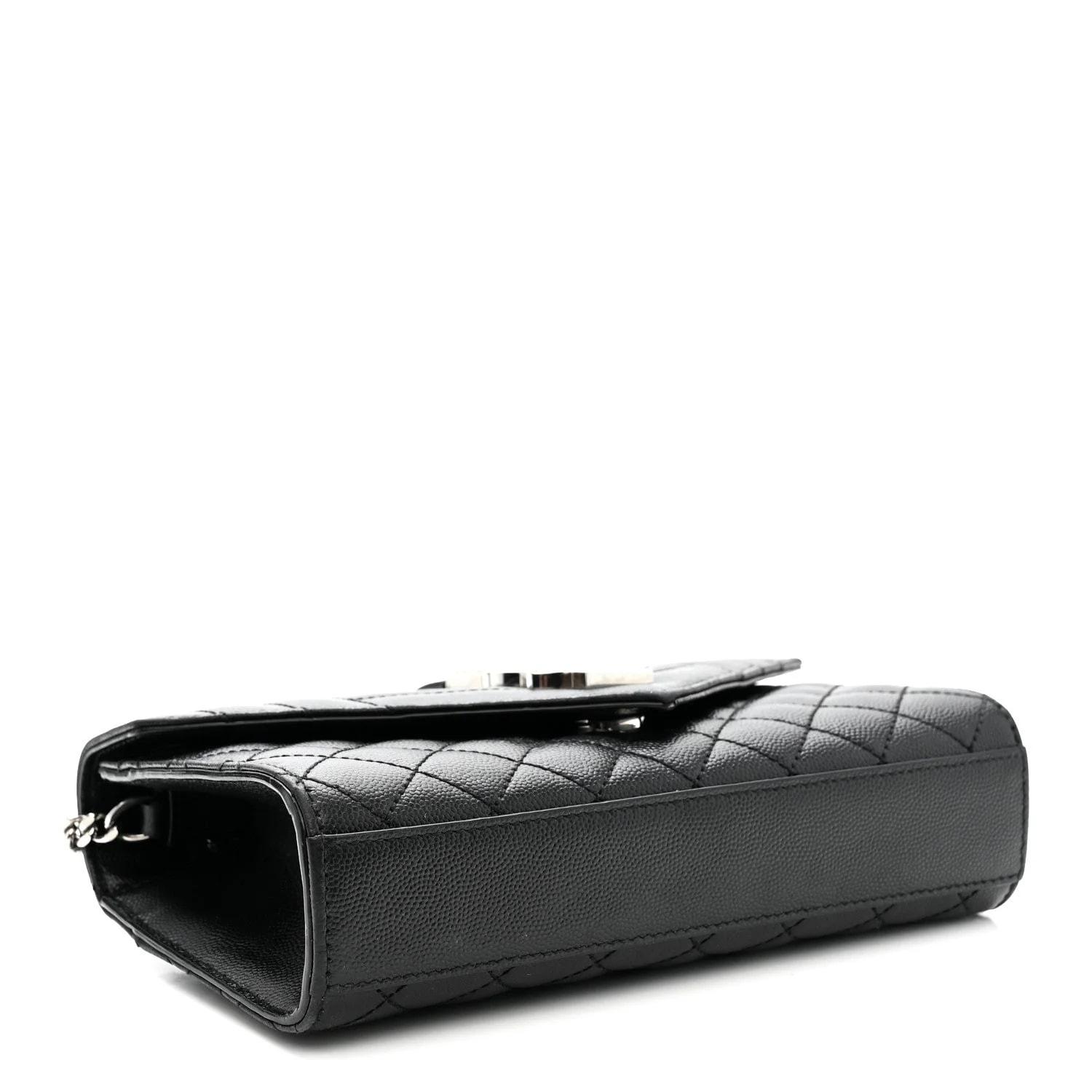 Grain de Poudre Textured Mixed Triquilt Small Satchel 4