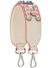 New $1225 Fendi Camelia Studded FUN Mini Strap 3