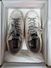 6.0US Golden Goose Superstar High Star Worn 3 Times Italian Mode 3