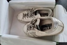 6.0US Golden Goose Superstar High Star Worn 3 Times Italian Mode 4