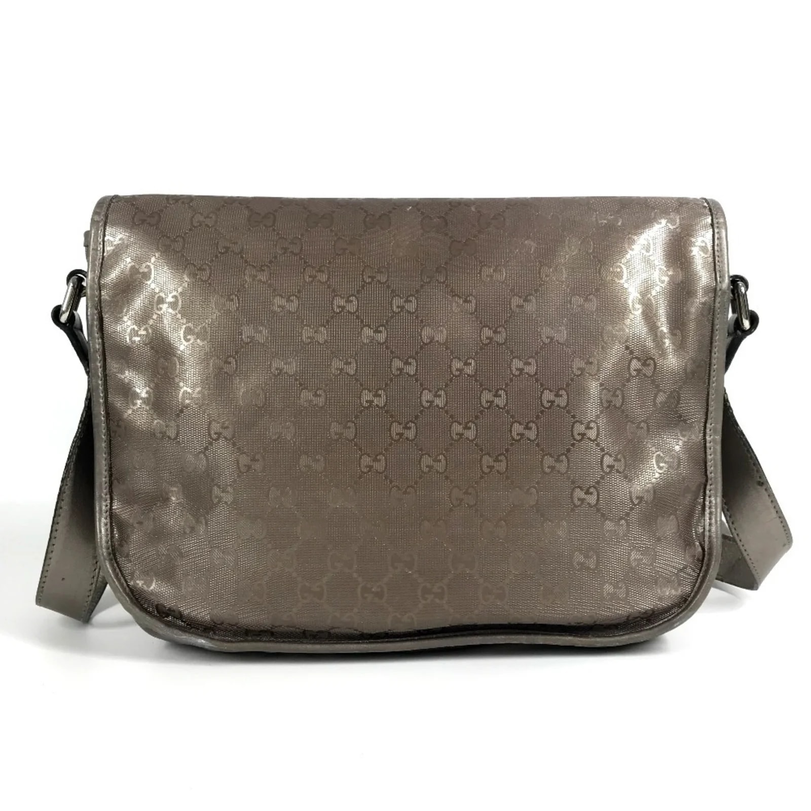 Gucci Metallic GG Imprimé Messenger 2