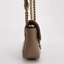 Gucci GG Marmont Matelassé Studded Flap Auth 3