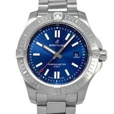 Breitling — Breitling Colt Automatic A17388101C1A1 Automatic Stainless Steel Blue Dial — Watch — resale
