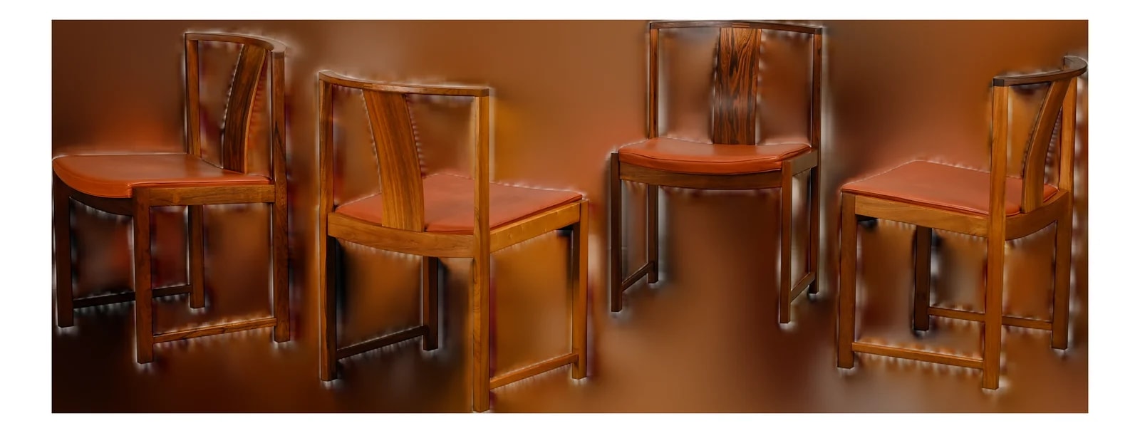 Søborg Møbelfabrik — Scandinavian Modern Dining By Steen Eiler Rasmussen for Søborg Møbelfabrik, 1960s, Set of 4 — Furniture — resale