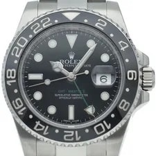 Rolex — Rolex GMT Master 2 With Mirrored Buckle 116710LN (Runtime) Stainless S... — Watch — resale