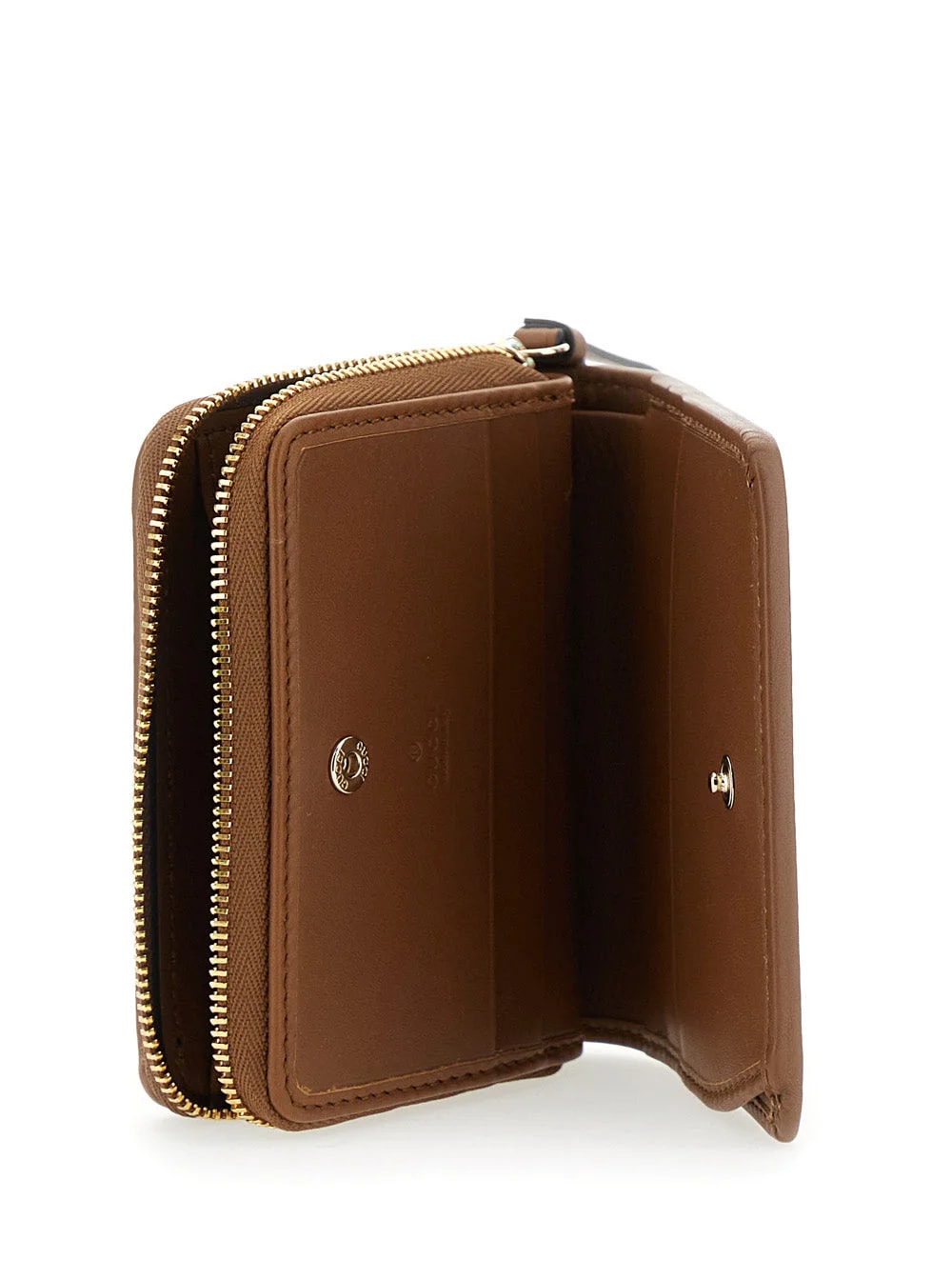 Gucci With Snap Button and Zip Closure Wallet — 3