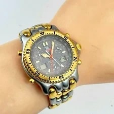 TAG Heuer Ayrton Senna El CG1122 Ana-Digi Professional 3-Hand Date 4