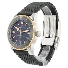 Breitling Superocean Black Dial Gold & Steel 42mm Automatic ’S UB2010 3