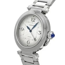 Cartier Pasha de 1.6 " WSPA0009 Silver 742306 2