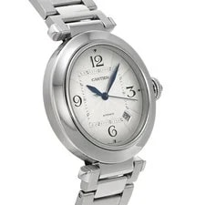 Cartier Pasha de 1.6 " WSPA0009 Silver 742306 3