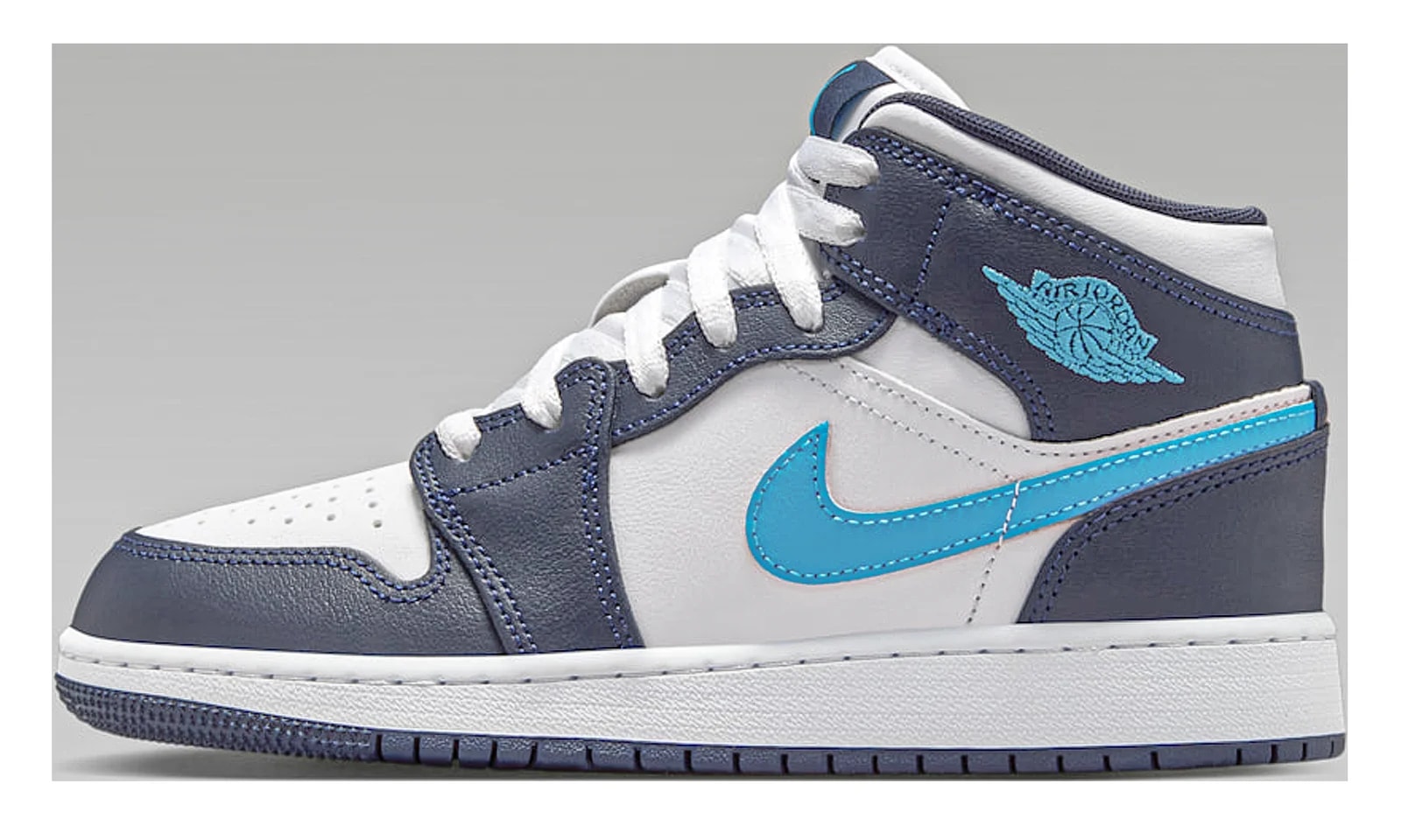 Air Jordan 1 Mid GS " / Dark " 404 4