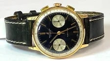 1960's Breitling Chronograph Top Time Gold Capped & Stainless 35mm Venus 188 4