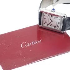 Cartier Tank Solo SM WSTA0030 Silver Dial Quartz Watch_958811 2