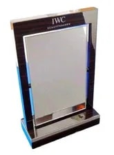 IWC — Superb IWC (International Company) Authenitc Store Display Swiss Mirror — Watch — resale