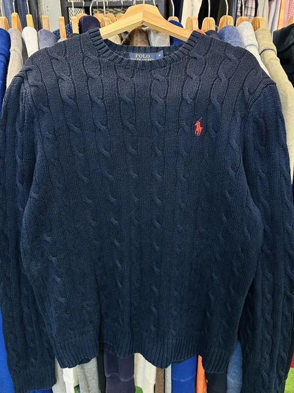 Ralph Lauren — Ralph Lauren Cable Sweater — Clothing — resale
