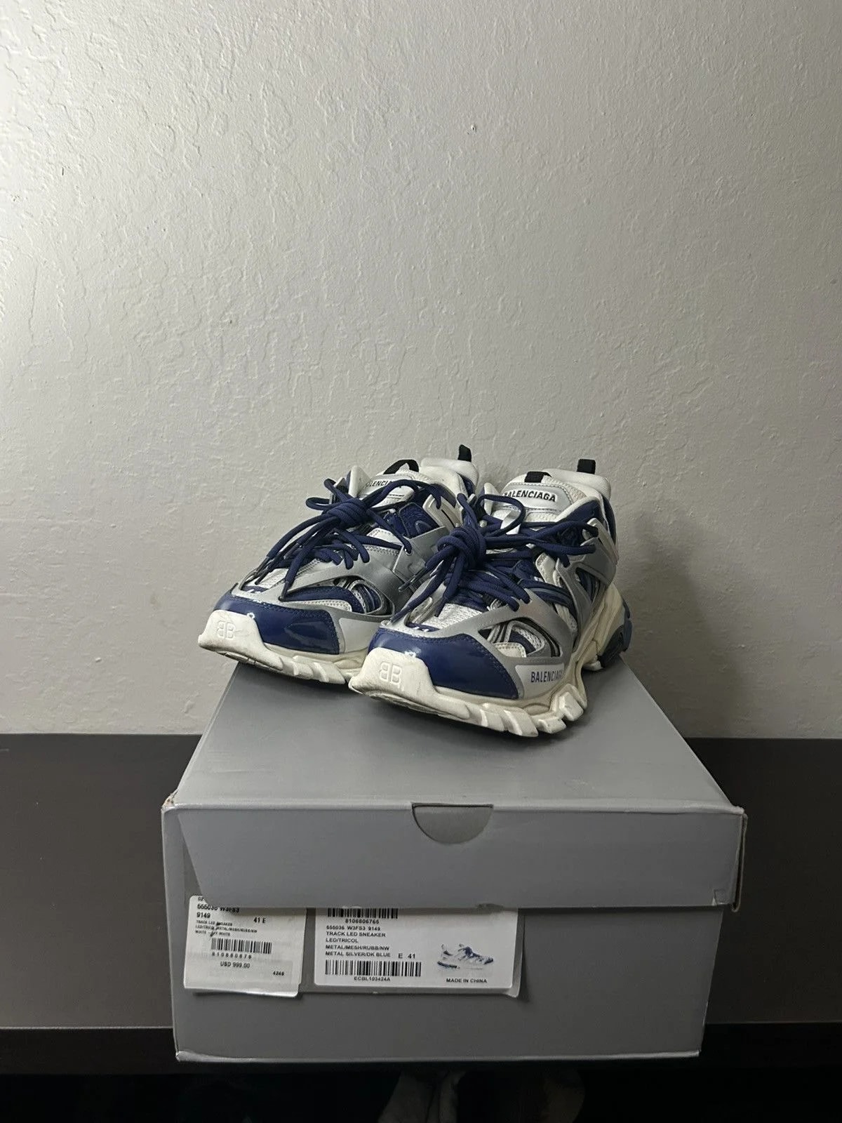 Balenciaga — Balenciaga and LED Trackrunners — Sneaker — resale