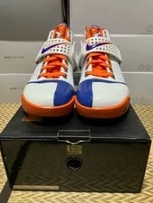 Vtg 2008 Nike Zoom Lebron 5 New York 317253-565 Us9 2