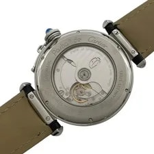 Cartier Pasha 42mm W3107255 Ivory Stainless Steel Automatic #OK1284 2