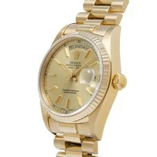 Rolex Day-Date 18038 36mm Yellow Gold Champagne #WW492 2