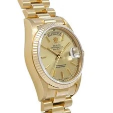 Rolex Day-Date 18038 36mm Yellow Gold Champagne #WW492 3