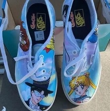 Vans — Vans Shoe Sailor Moon Limited Edition With Box — Sneaker — resale