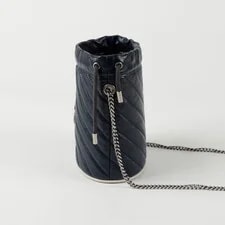 Gucci 573817 GG Marmont Torchon Mini Bucket Crossbody 143672332 3