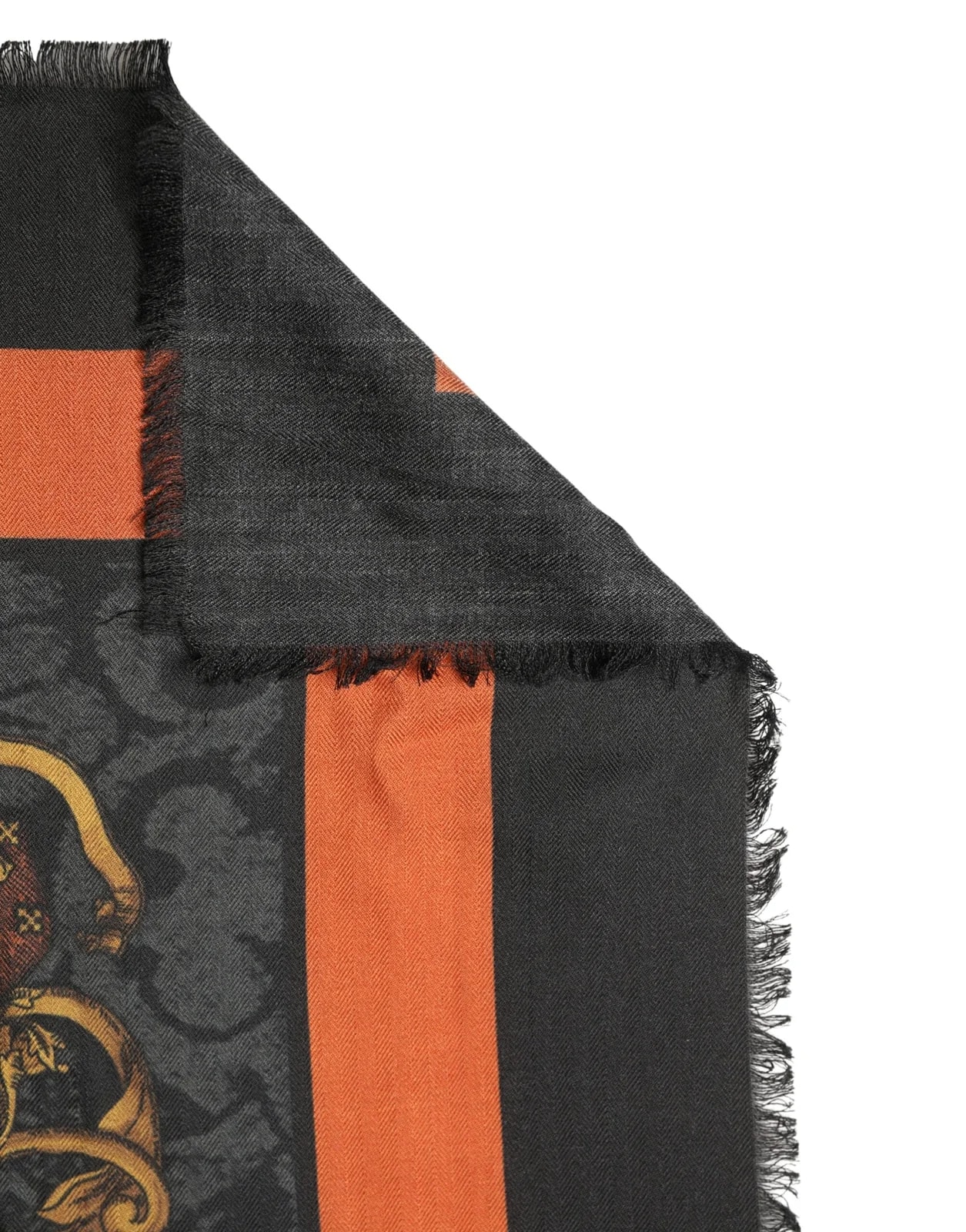 Dolce & Gabbana Crest Print 272cm X 132cm Scarf 2