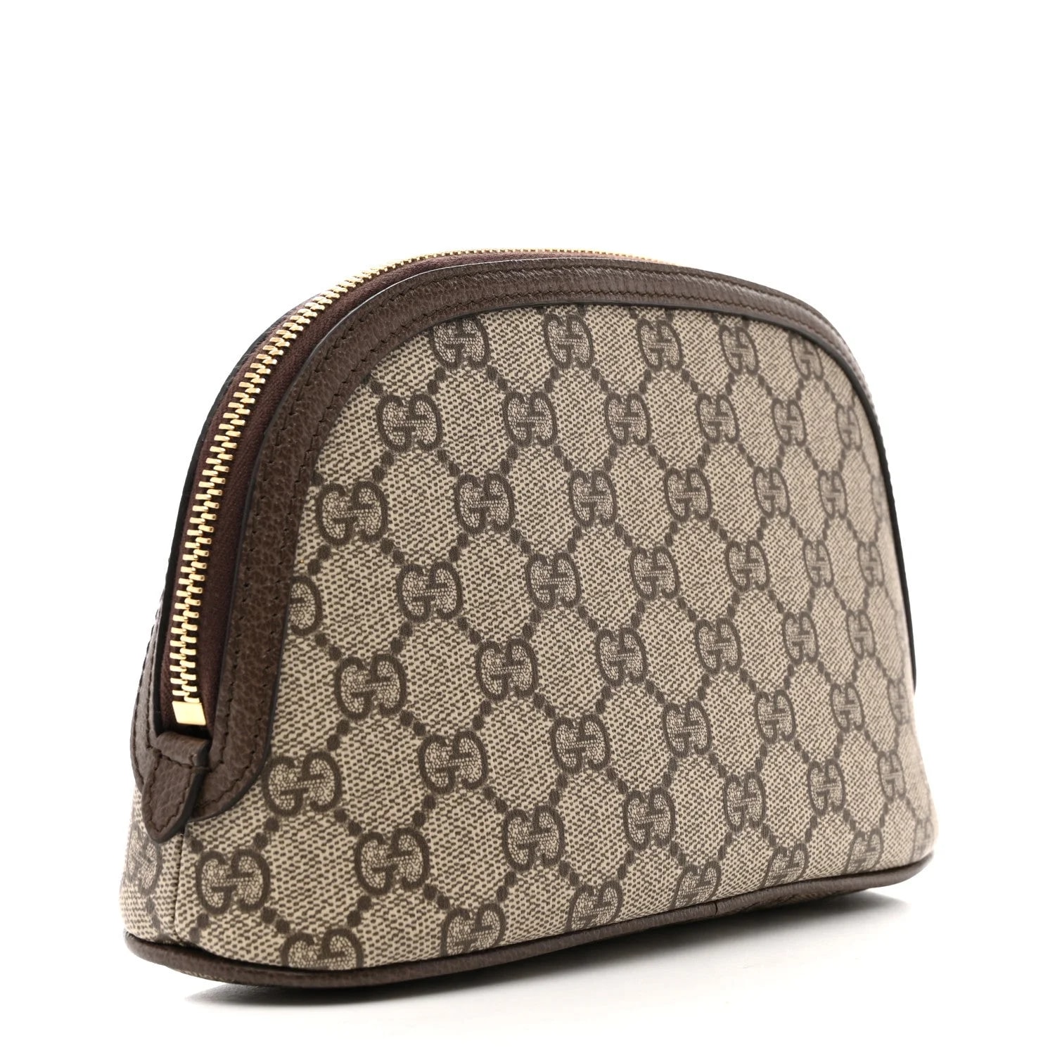 Textured Web Large Ophidia Cosmetic Case New Acero 3