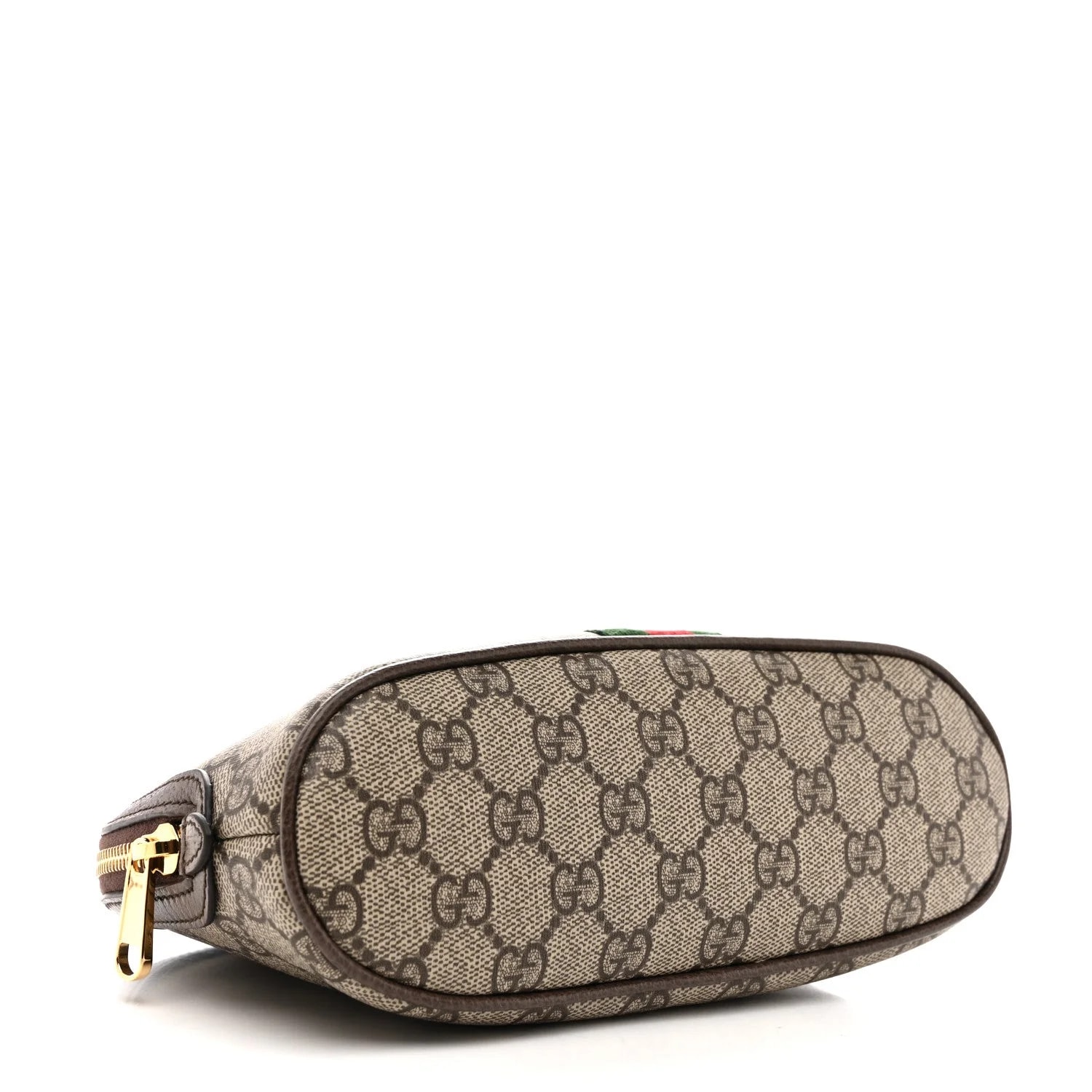 Textured Web Large Ophidia Cosmetic Case New Acero 4